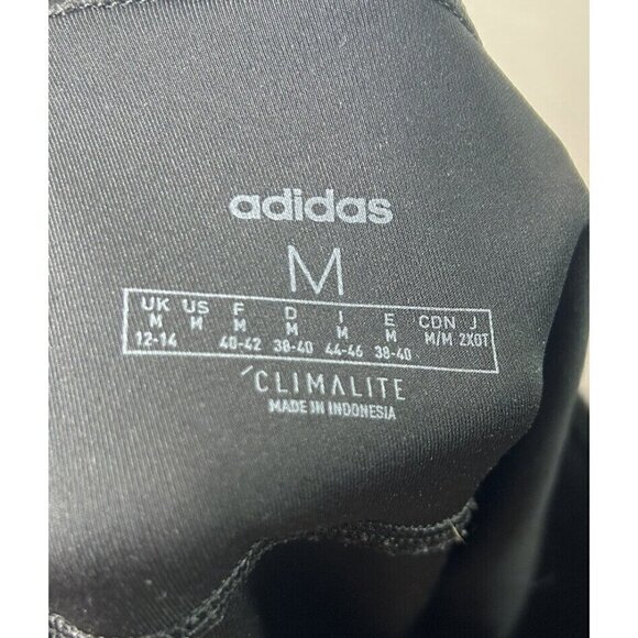 Adidas Women's Black Compression Climalite Leggings Size Medium - Picture 9 of 9